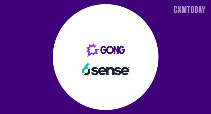 6sense and Gong Expand Partnership