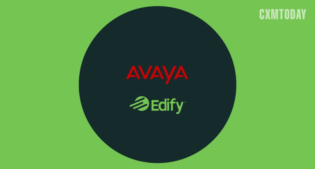 Avaya Acquires Edify, Further Extending its Position as the Leader in Customer Experience Solutions