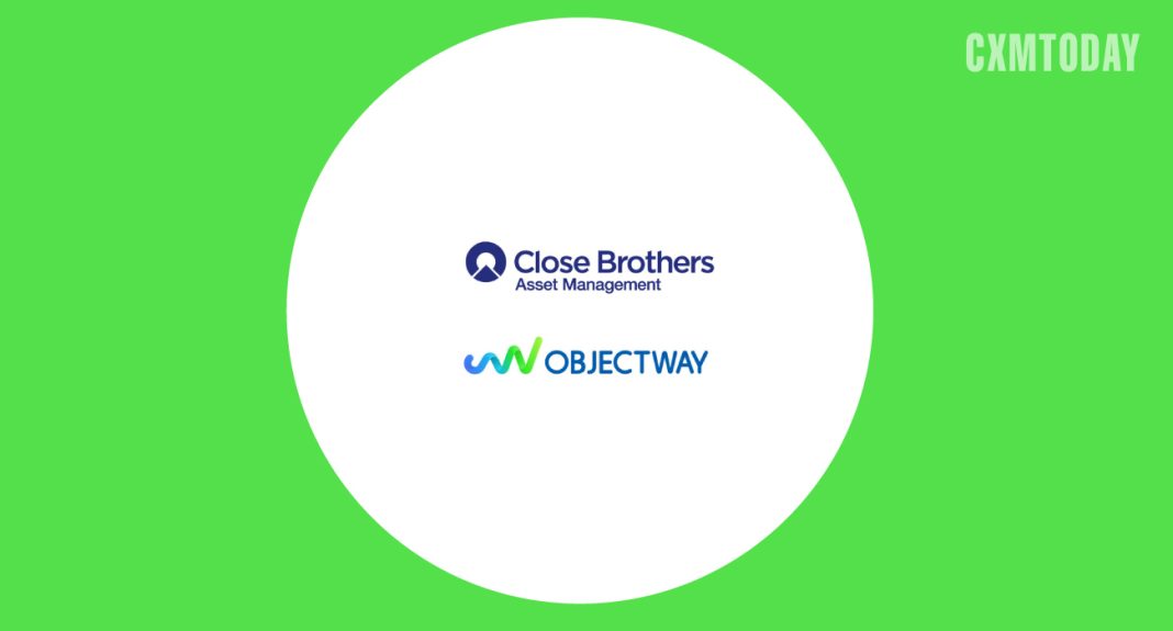 Close Brothers Asset Management Partners With Objectway