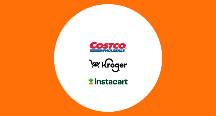 Costco and Kroger Tap Instacart to Offer Faster Delivery