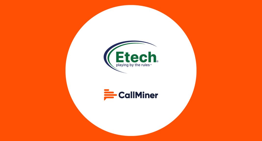 Etech and CallMiner Partner on AI-Powered Conversation Intelligence