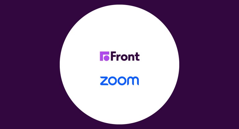 Front Integrates with Zoom Contact Centre to Unify Customer Conversations