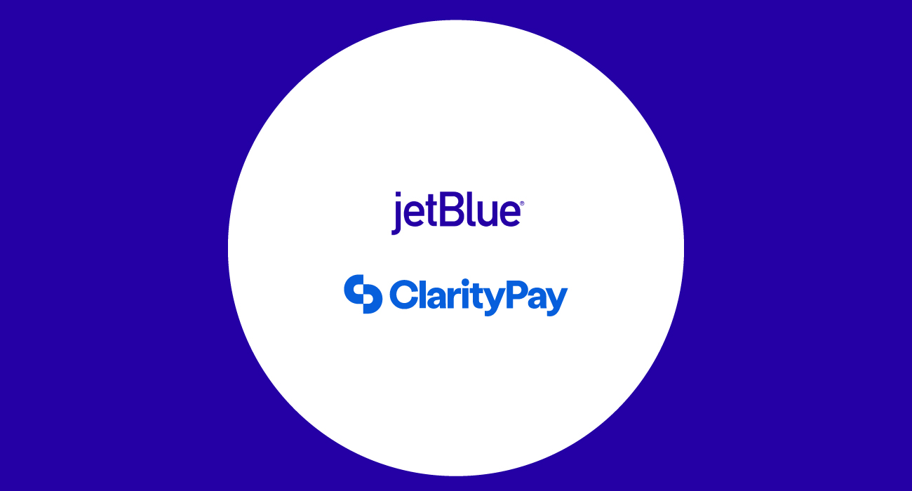 JetBlue and ClarityPay Launch Personalised Pay Later Programme