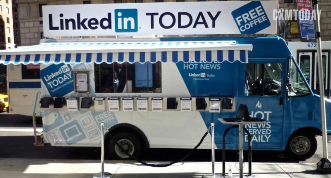 LinkedIn coffee truck fuels Gen Z professionals with on-the-go career advice