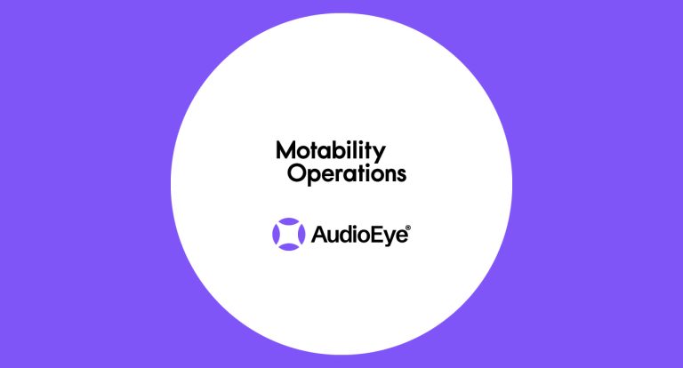 Motability Operations Chooses AudioEye for Customer Experience