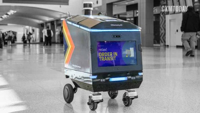 Ottonomy-Launches-Autonomous-Delivery-Robots-At-CVG-Airport