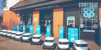 Robot Supermarket Delivery Trial In Cambridgeshire