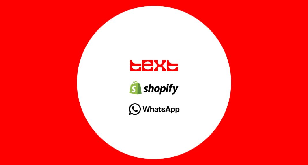 Text Expands AI Commerce Across Shopify and WhatsApp