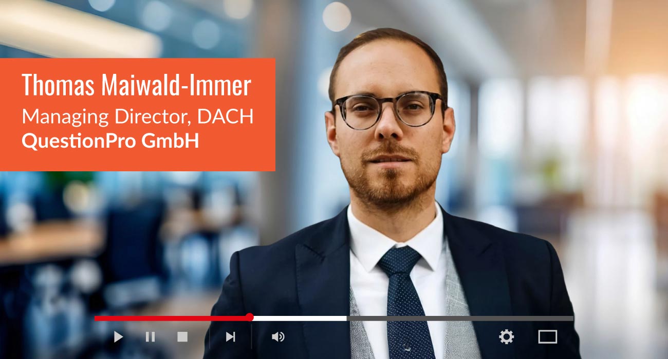 CX Dialogues: Thomas Maiwald-Immer, Managing Director, DACH at QuestionPro GmbH