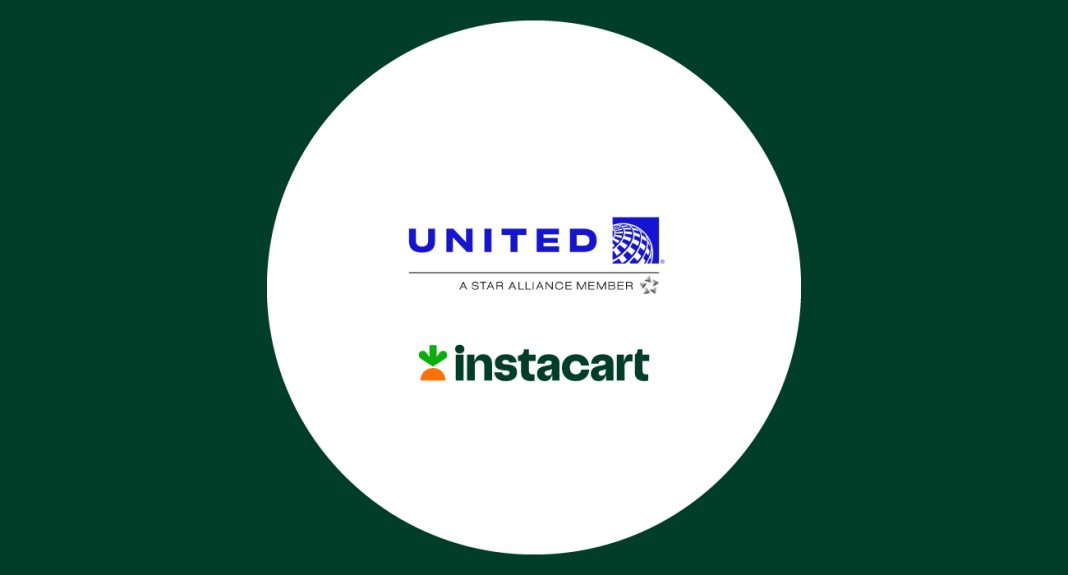 United Airlines, Instacart Partner to Bring Members More Rewards