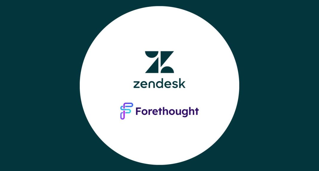 Zendesk to Acquire Forethought to Expand Self-Learning AI Agents